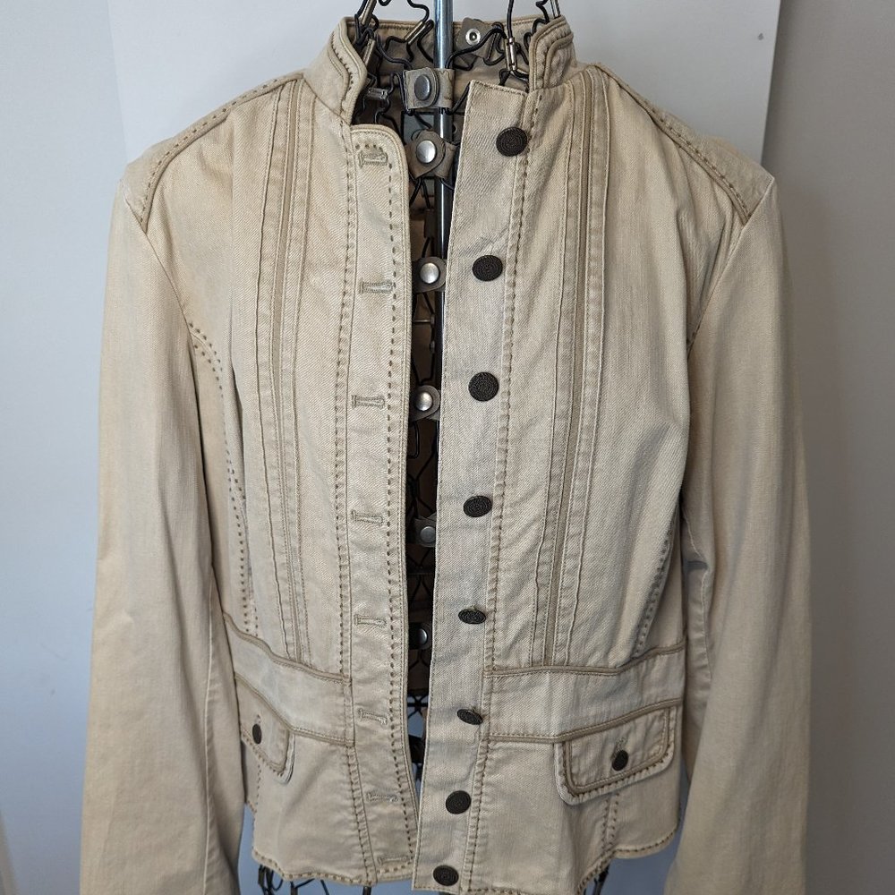 Indigo Palms Fashion / Cotton Jacket Large